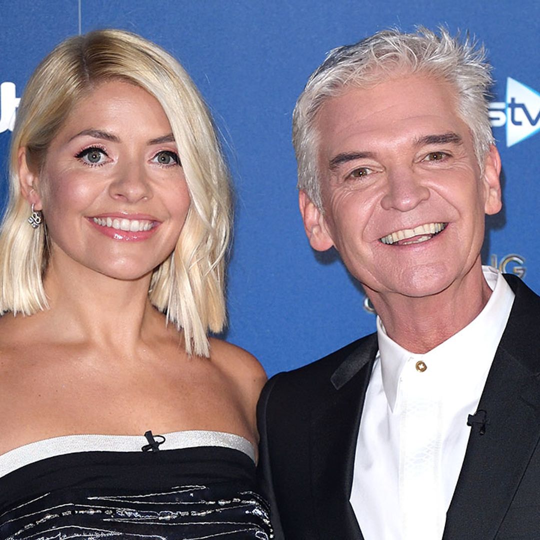 Phillip Schofield poses with new co-host Lucy Verasamy after Holly Willoughby lands new show