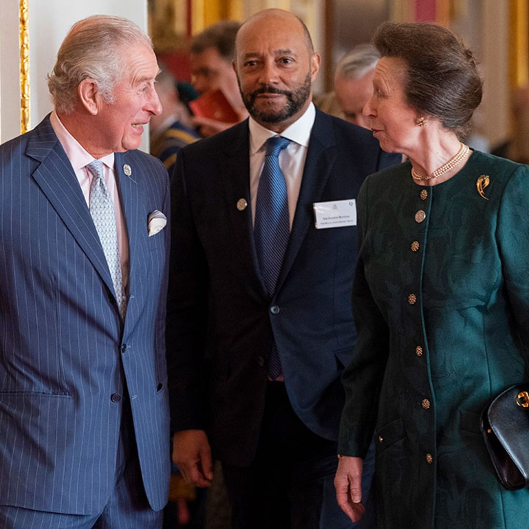 Prince Charles and Princess Anne team up for rare joint outing in London - best photos