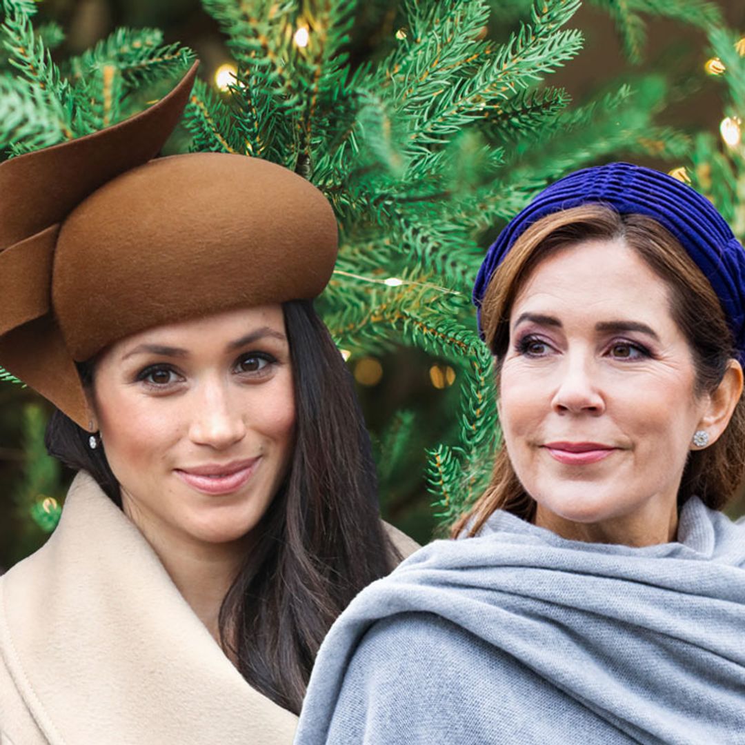 Princess Kate, Queen Mary and Meghan Markle show off their Christmas tree decorating skills