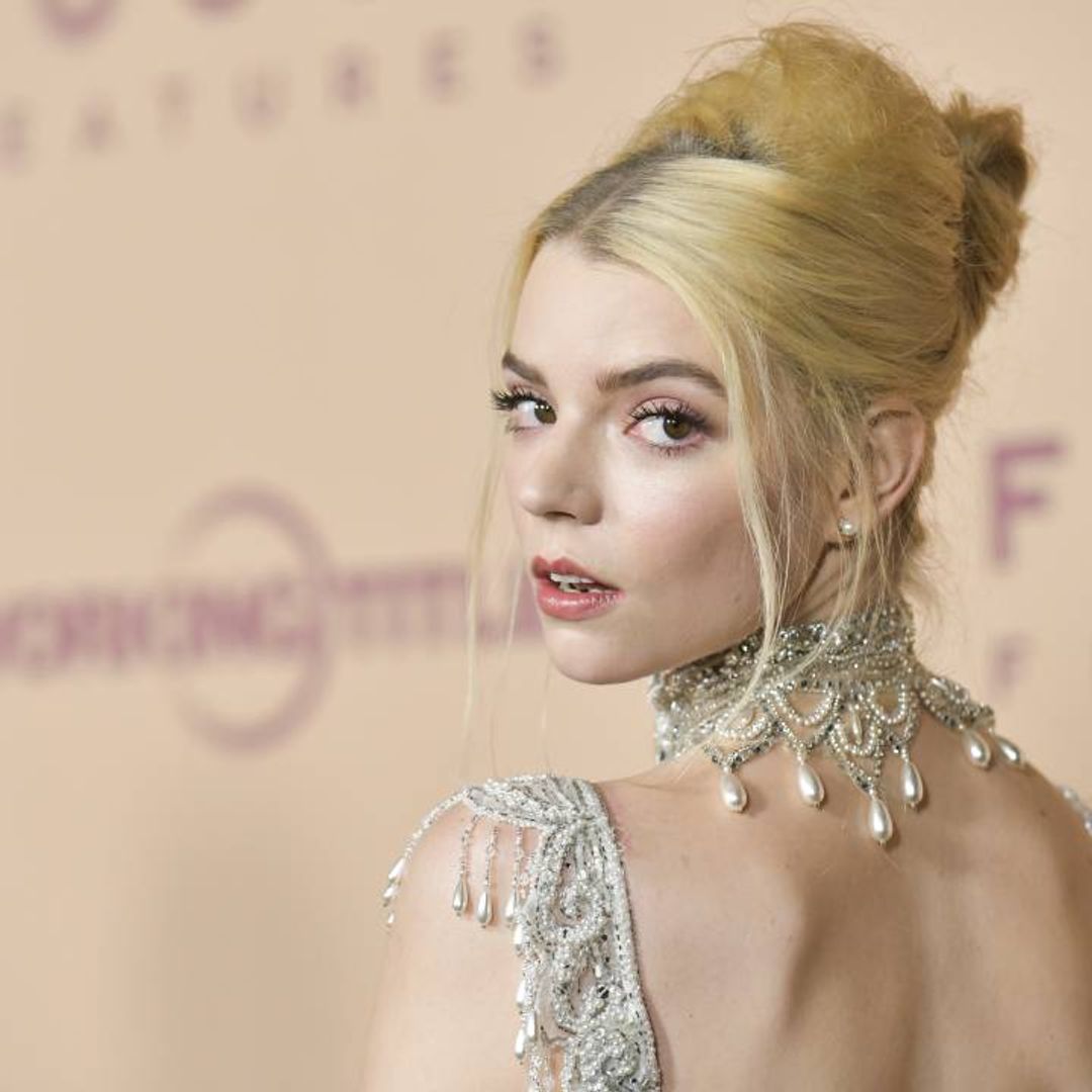 Anya Taylor-Joy Pairs a Very Bridal Dress With Unexpected