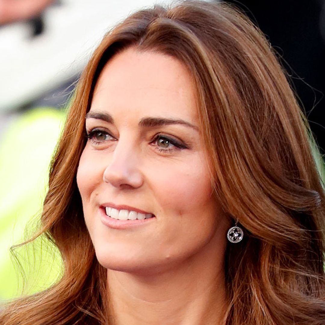 Will Princess Kate be toting this raffia bag all summer? 