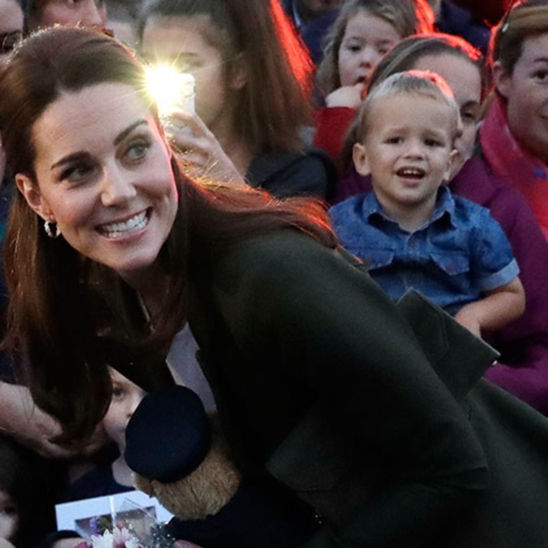 This girl over-excited at meeting Kate Middleton is all of us - see the fun clip