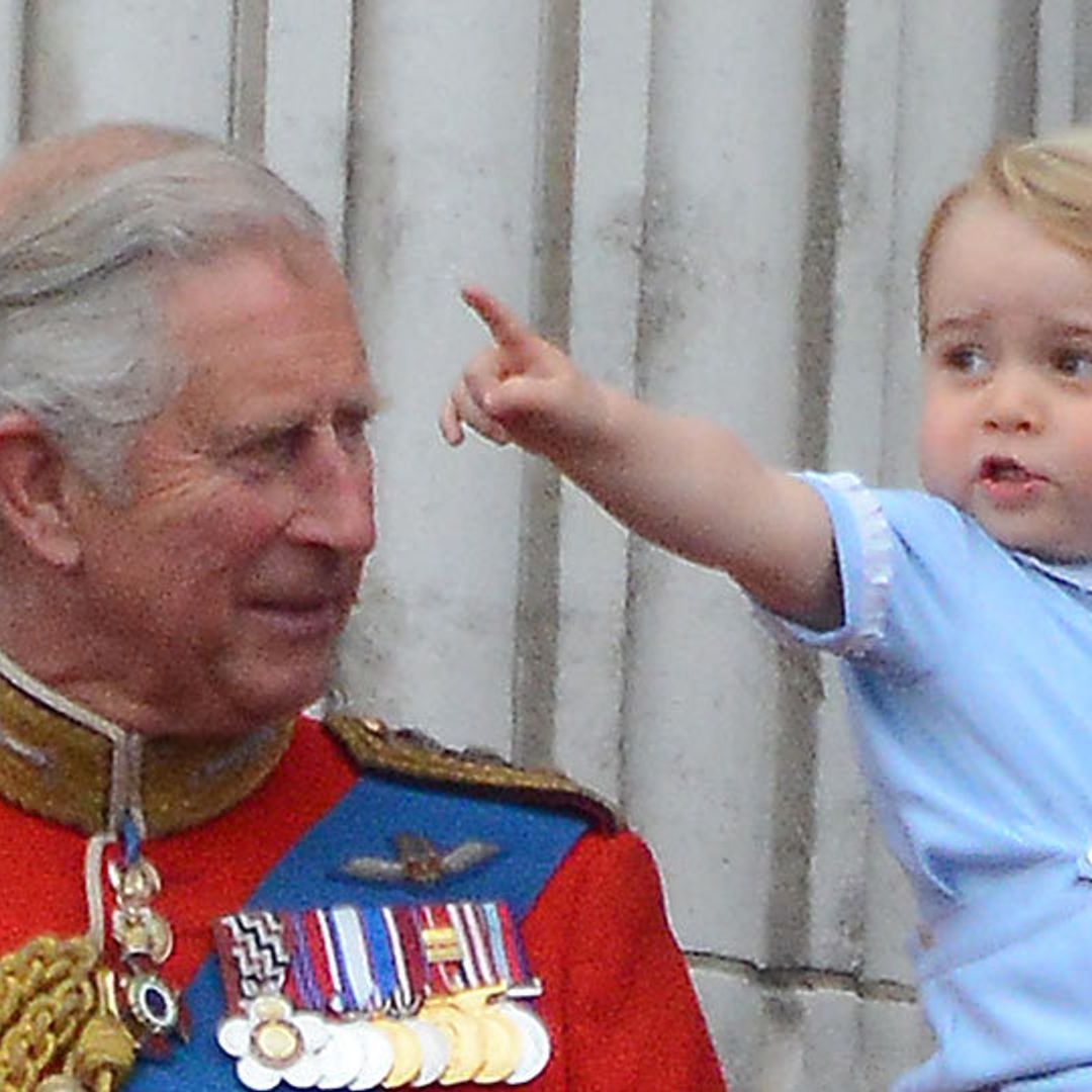 Prince Charles has been sharing his favorite hobby with Prince George
