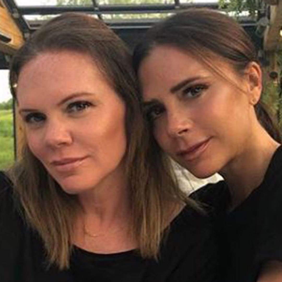 Victoria Beckham's sister Louise poses with grown-up son in rare picture