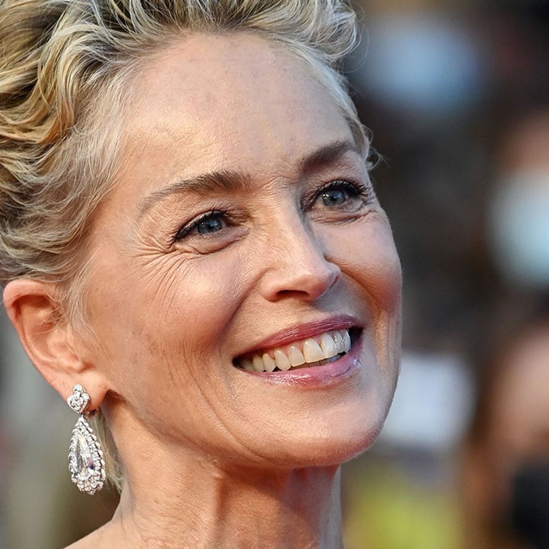 Sharon Stone causes a stir in unexpected beachside outfit