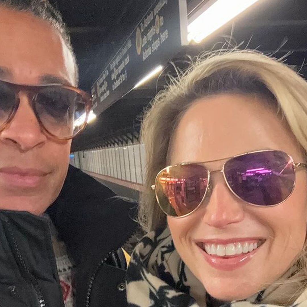 Amy Robach says she 'finally got it right' in glimpse of birthday getaway with T.J. Holmes