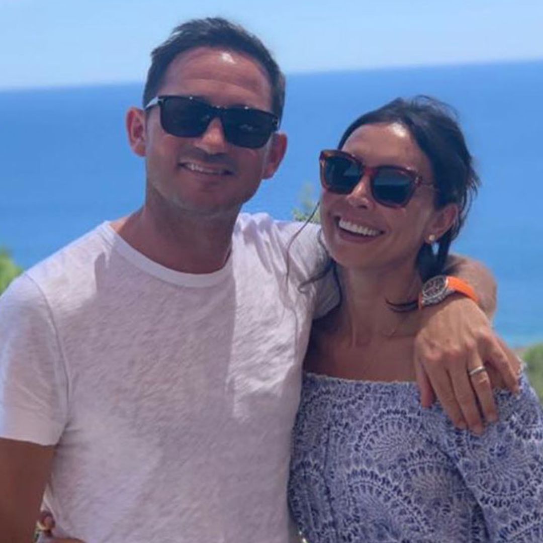 Christine Lampard shares rare holiday snaps with Frank to mark his birthday - see his epic cake