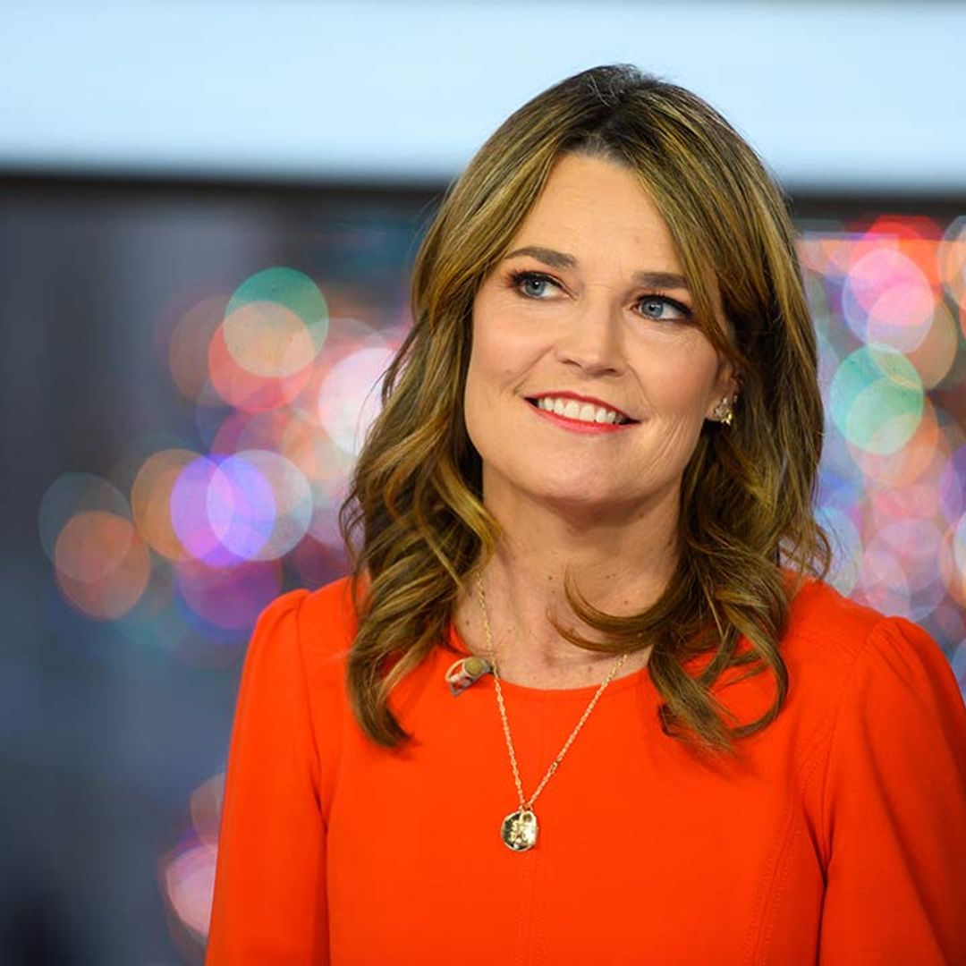 Why is Savannah Guthrie working from home?
