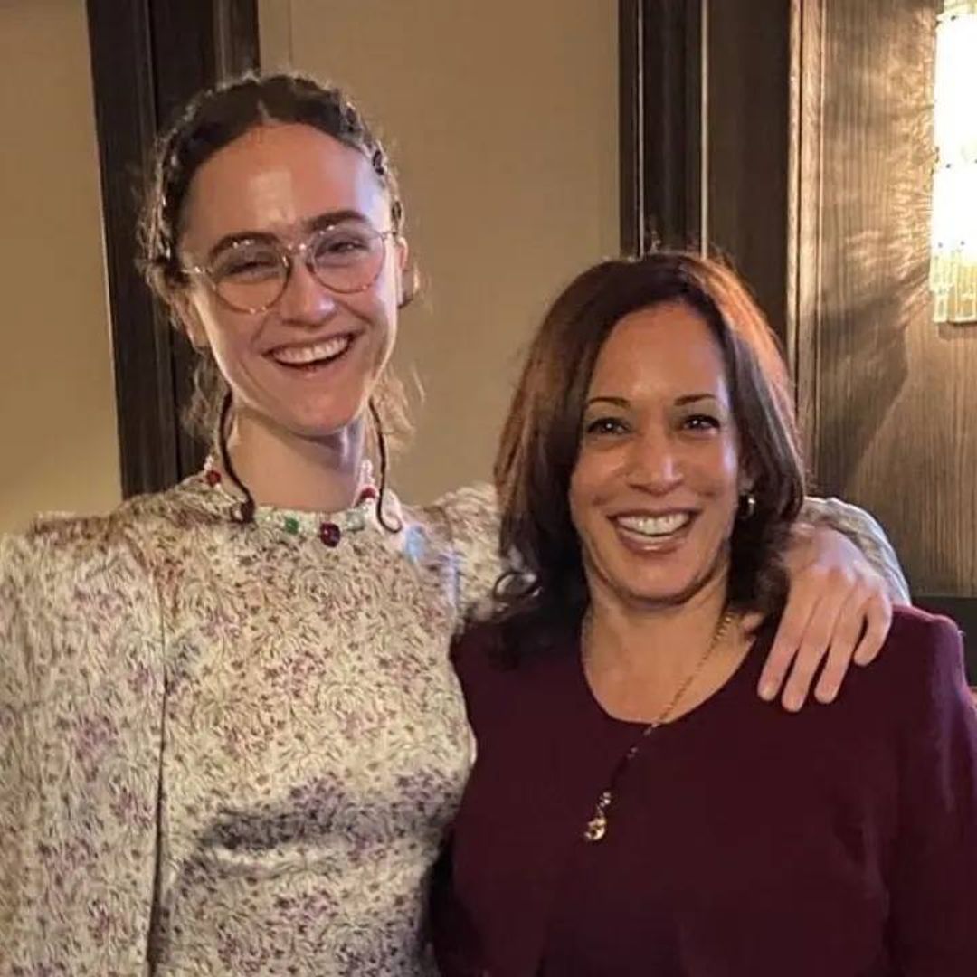 Kamala Harris' stepdaughter Ella Emhoff rocks red string bikini after ...