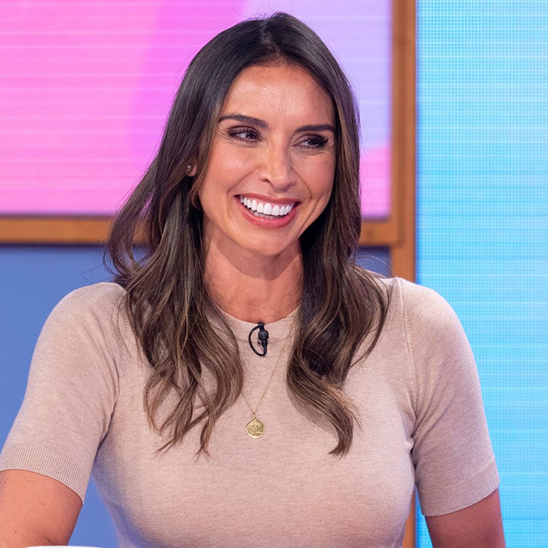 Christine Lampard looks unrecognisable in throwback teenage school photo