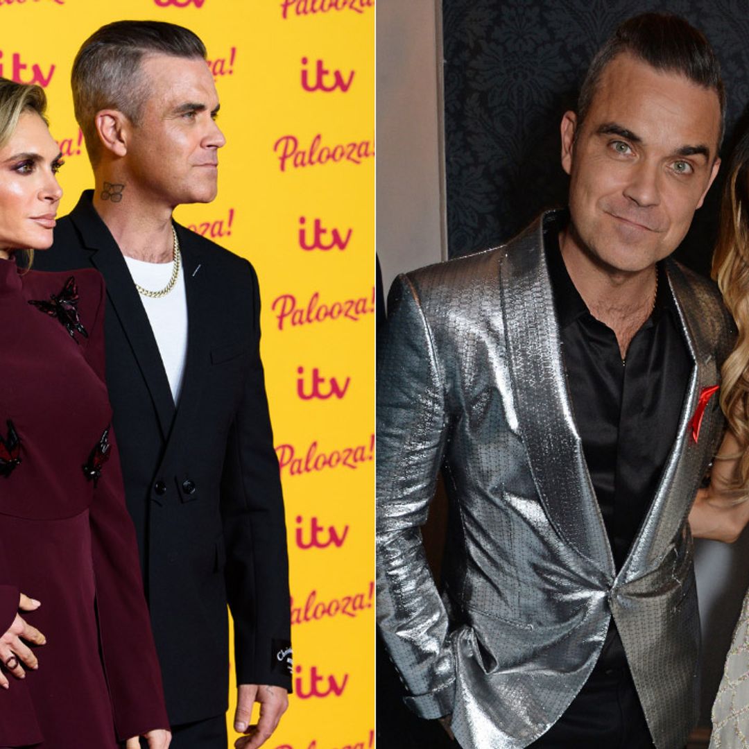 Robbie Williams and Ayda Field's fans send sweet messages amid relocation news
