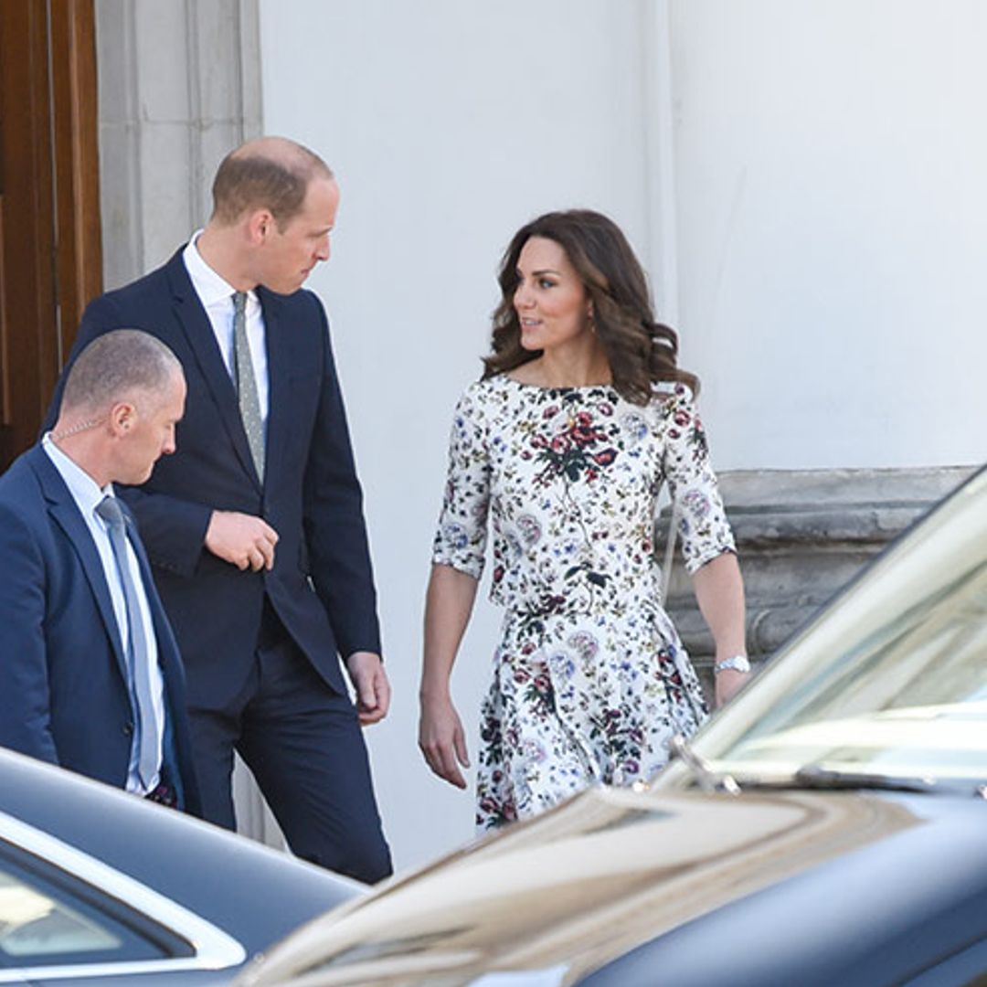 Prince William and Kate pay solemn visit to concentration camp in Poland