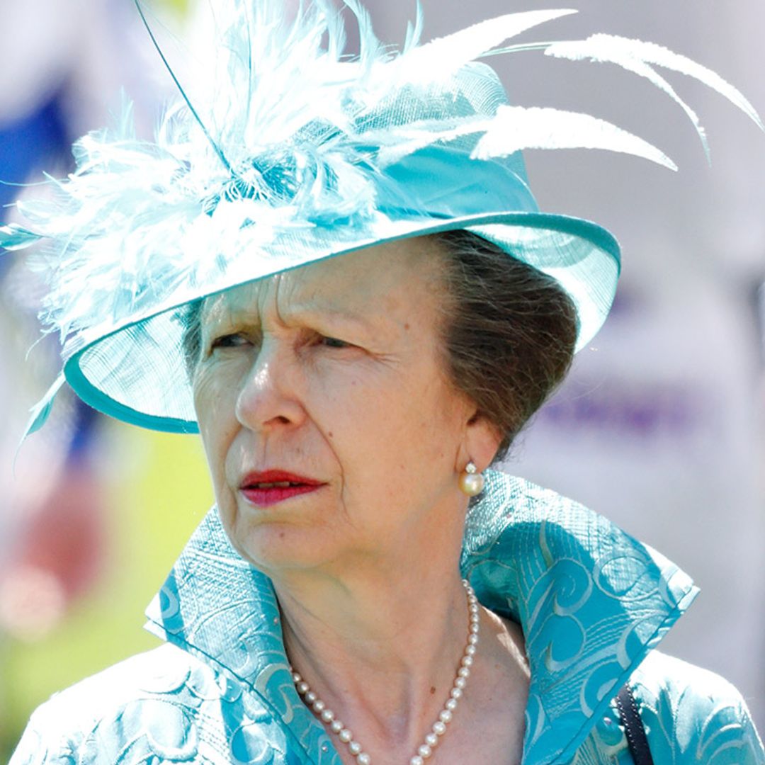 Princess Anne amazingly matches her outfit to a cake - see the photo