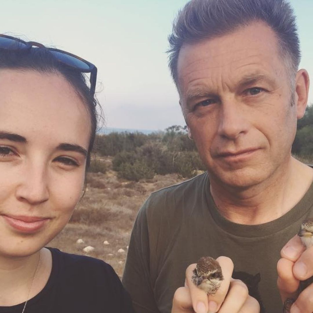 Chris Packham and stepdaughter Megan's real-life relationship