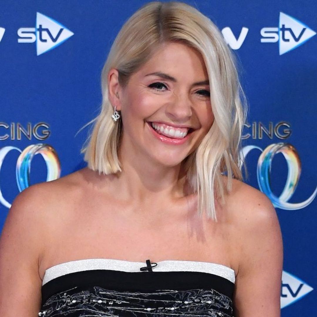 Holly Willoughby's feathered party dress has us seriously swooning