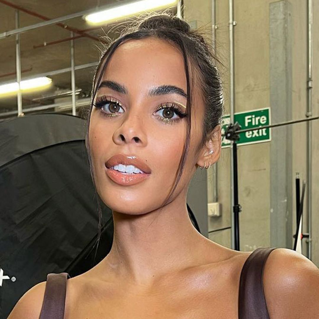 Rochelle Humes is a total goddess in sleek crop top and cargo pants