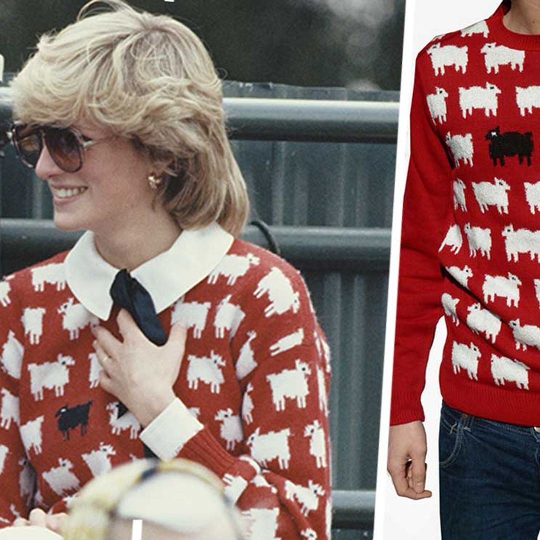 Love Princess Diana’s iconic sheep jumper? Wait till you see this £28 dupe