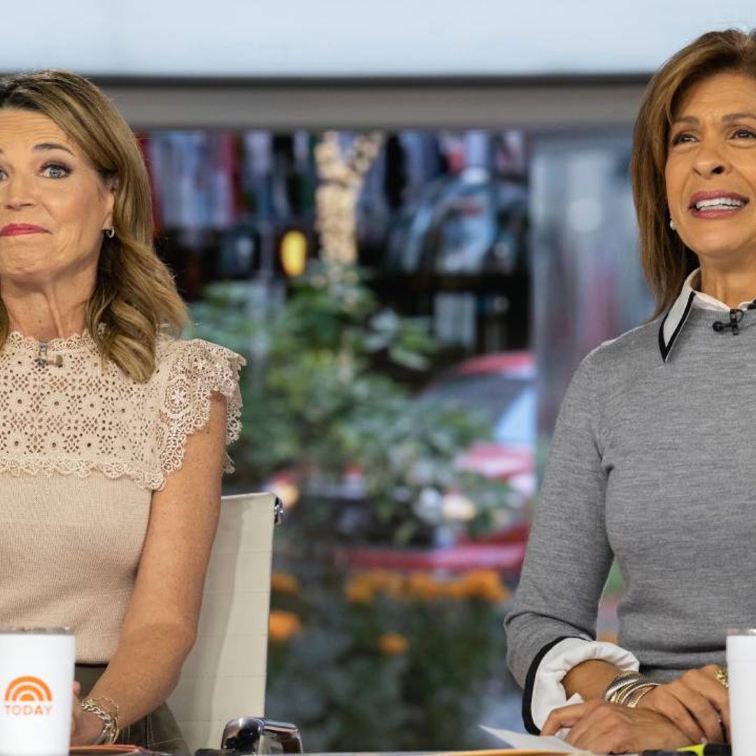 Savannah Guthrie hosts Today having slept for less than two hours