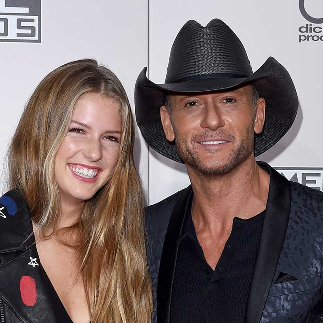 Tim McGraw's daughter Maggie makes rare appearance during sweet family reunion