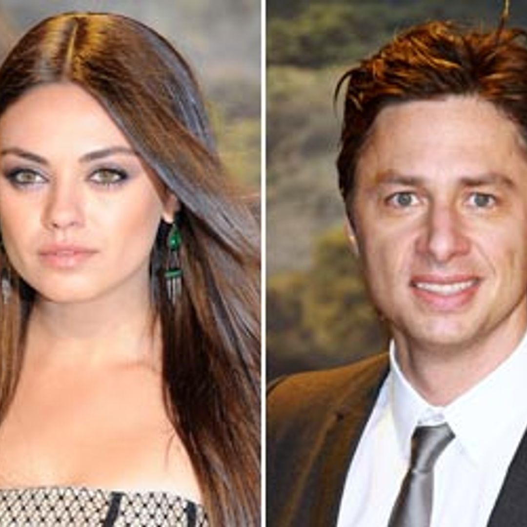 Mila Kunis lays 'Fifty Shades' rumours to rest and nominates 'Oz' co-star Zach Braff instead