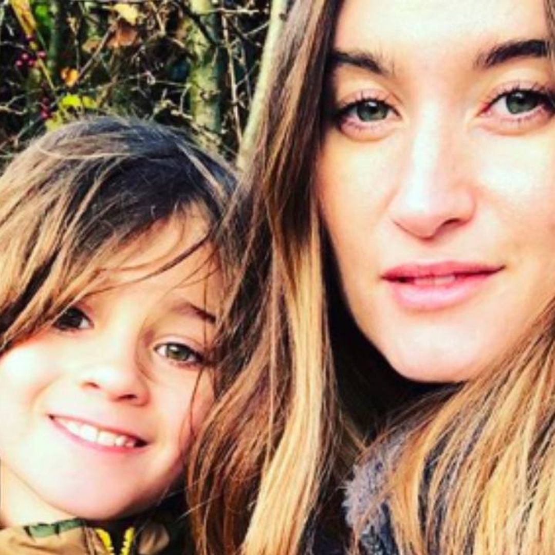 Emmerdale star Charley Webb hits back after her sons' long hair is criticised