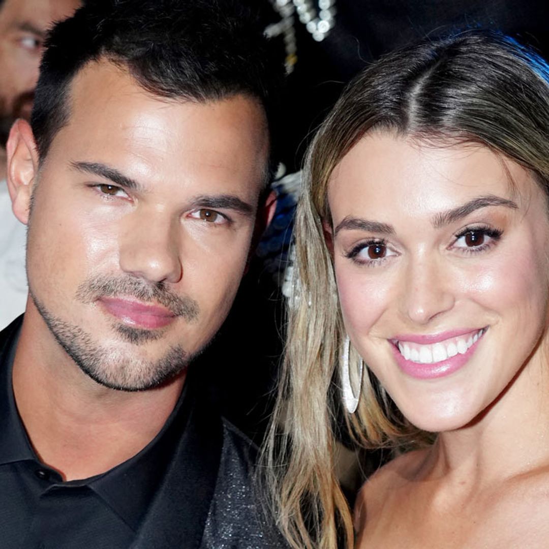 Why Taylor Lautner's bride Tay's ethereal thigh-split wedding dress was extra heartfelt