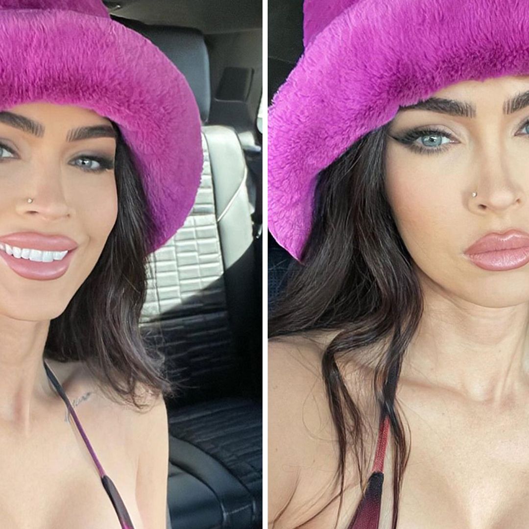 Megan Fox keeps the Barbiecore trend alive in this season's must-have accessory
