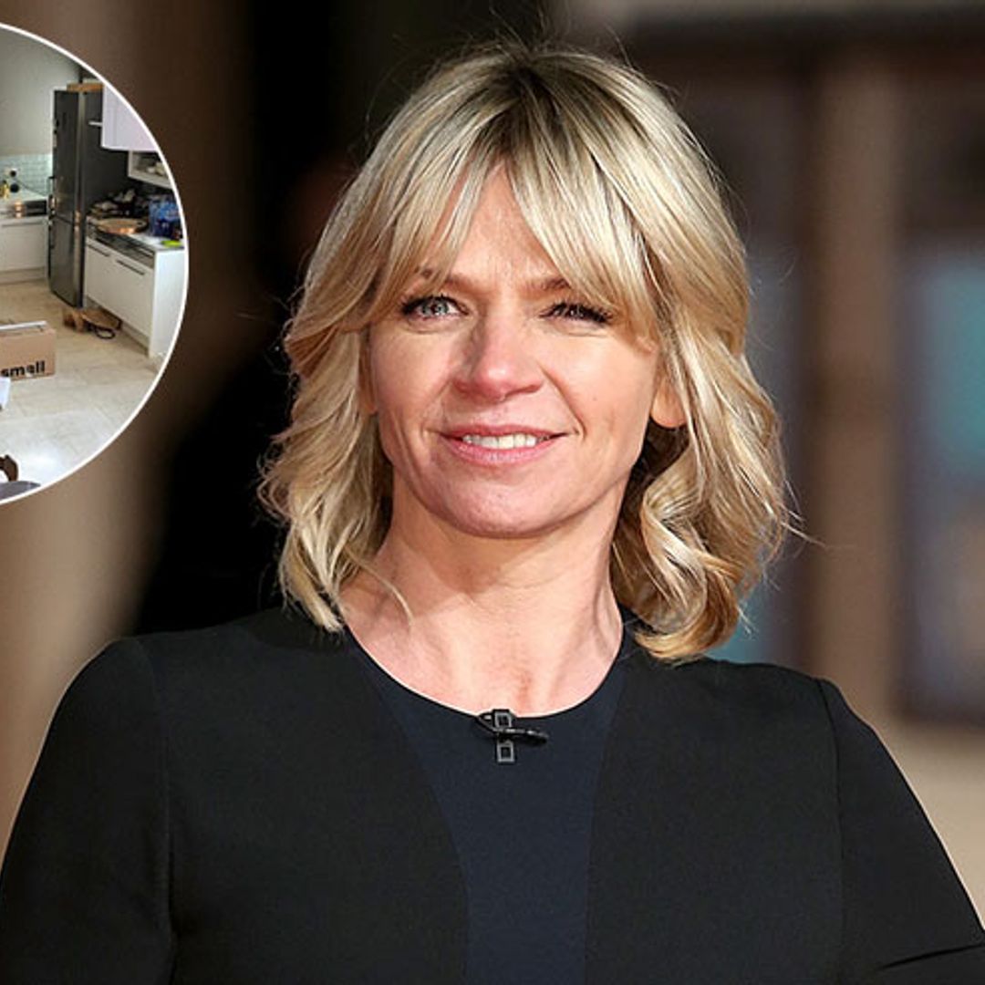 Zoe Ball gives fans a peek at her new kitchen renovation