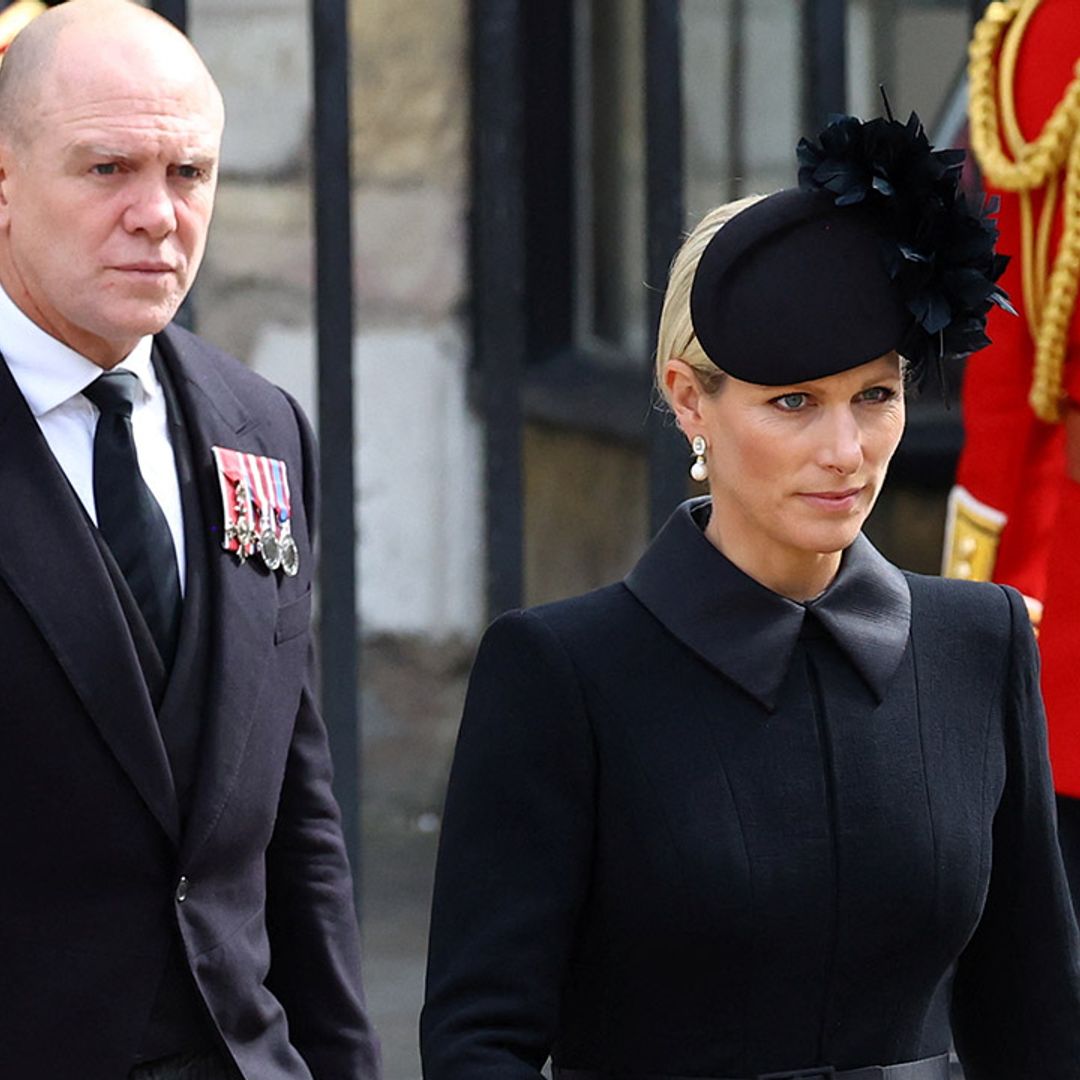 Zara and Mike Tindall's daughter Mia makes surprise appearance at Queen's funeral