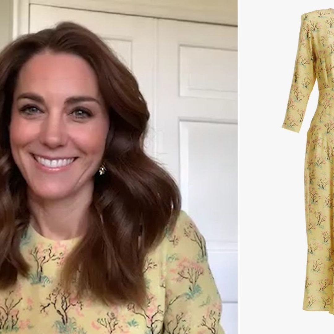 Kate Middleton stuns in adorable tree-print dress for This Morning appearance