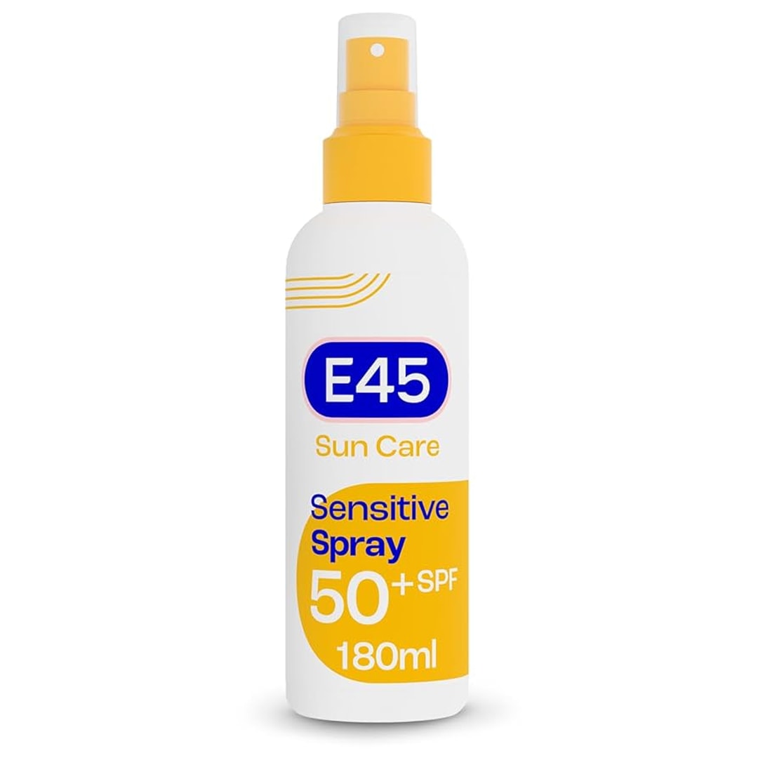 e45 sun spray product shot 