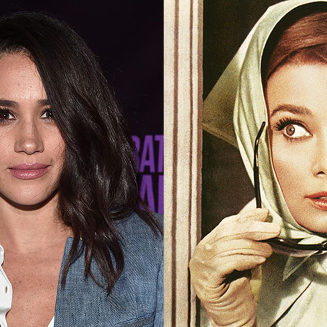Meghan Markle's strong eyebrows are inspired by Audrey Hepburn