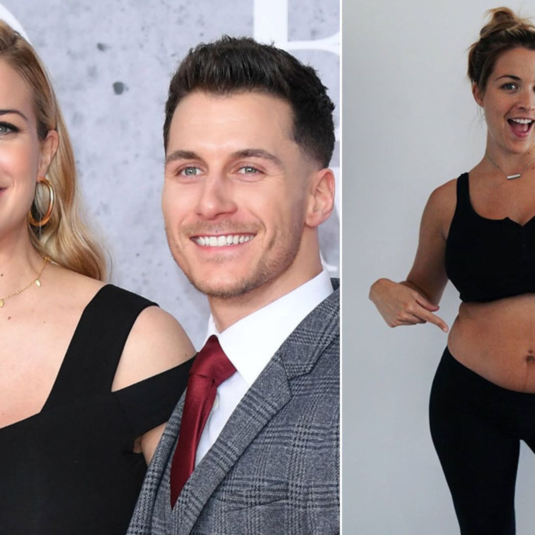 Gorka Marquez has the cutest reaction to Gemma Atkinson's new post-baby body snaps