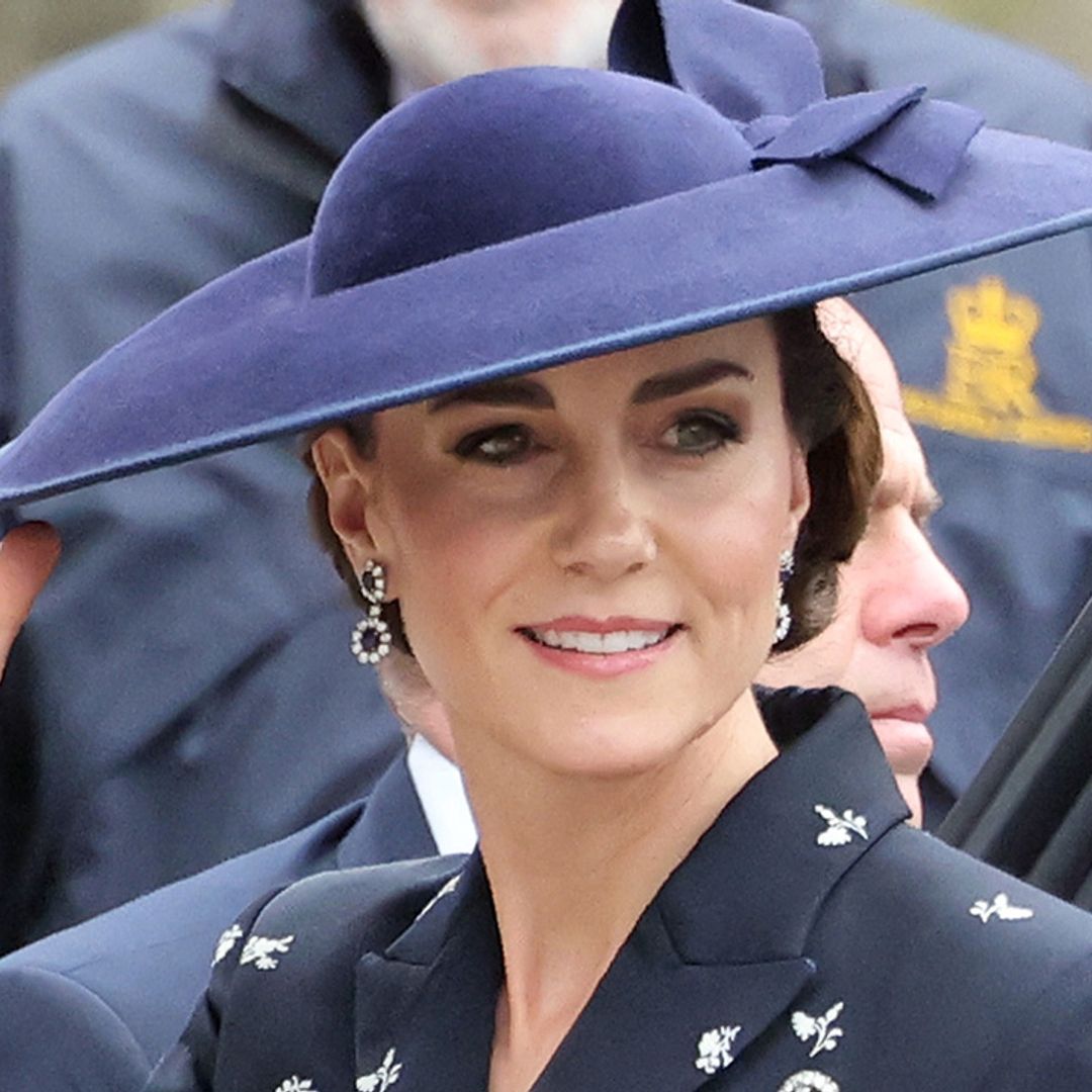 Princess Kate enchants in pretty peplum look for big royal reunion
