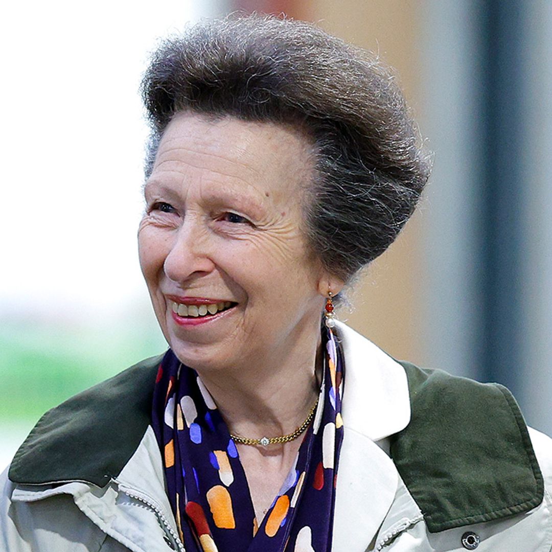 Happy family celebrations for Princess Anne and her son