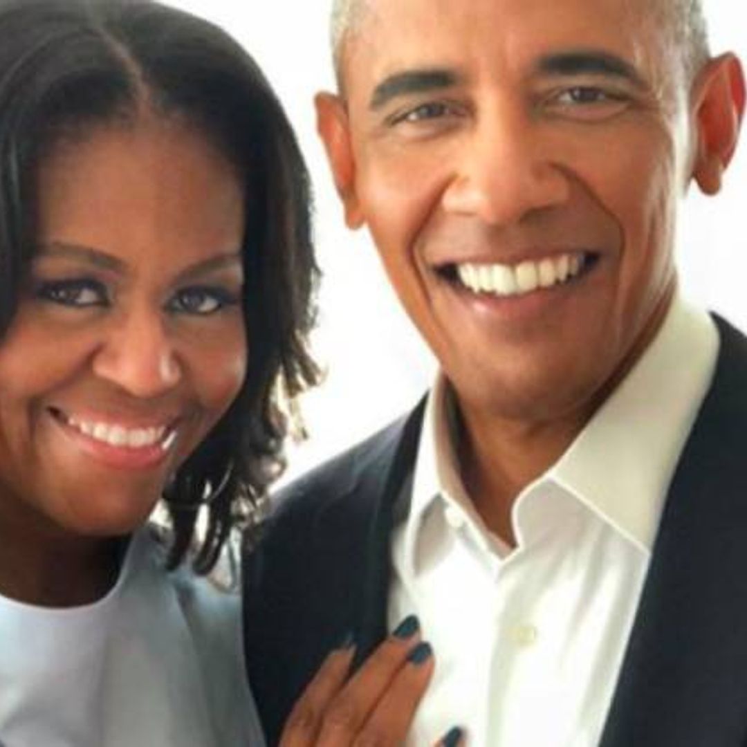 See Michelle Obama as a gorgeous regal bride ahead of 31st wedding anniversary