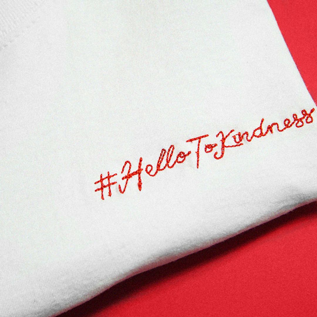 HELLO! launch #HelloToKindness charity T-shirt – and you're going to want it immediately