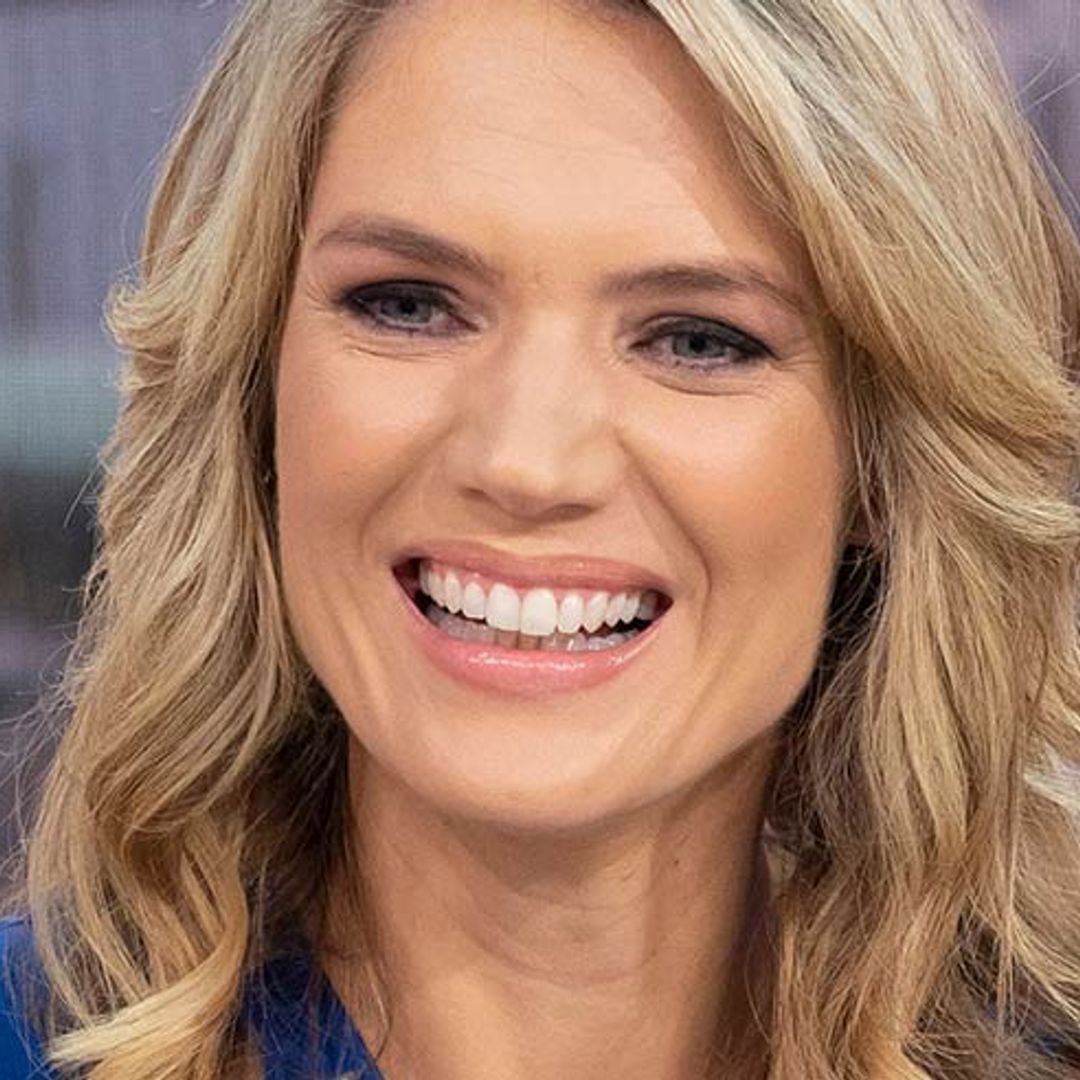 Charlotte Hawkins gives us all a lesson on how to match your shoes with your dress and totally pulls it off