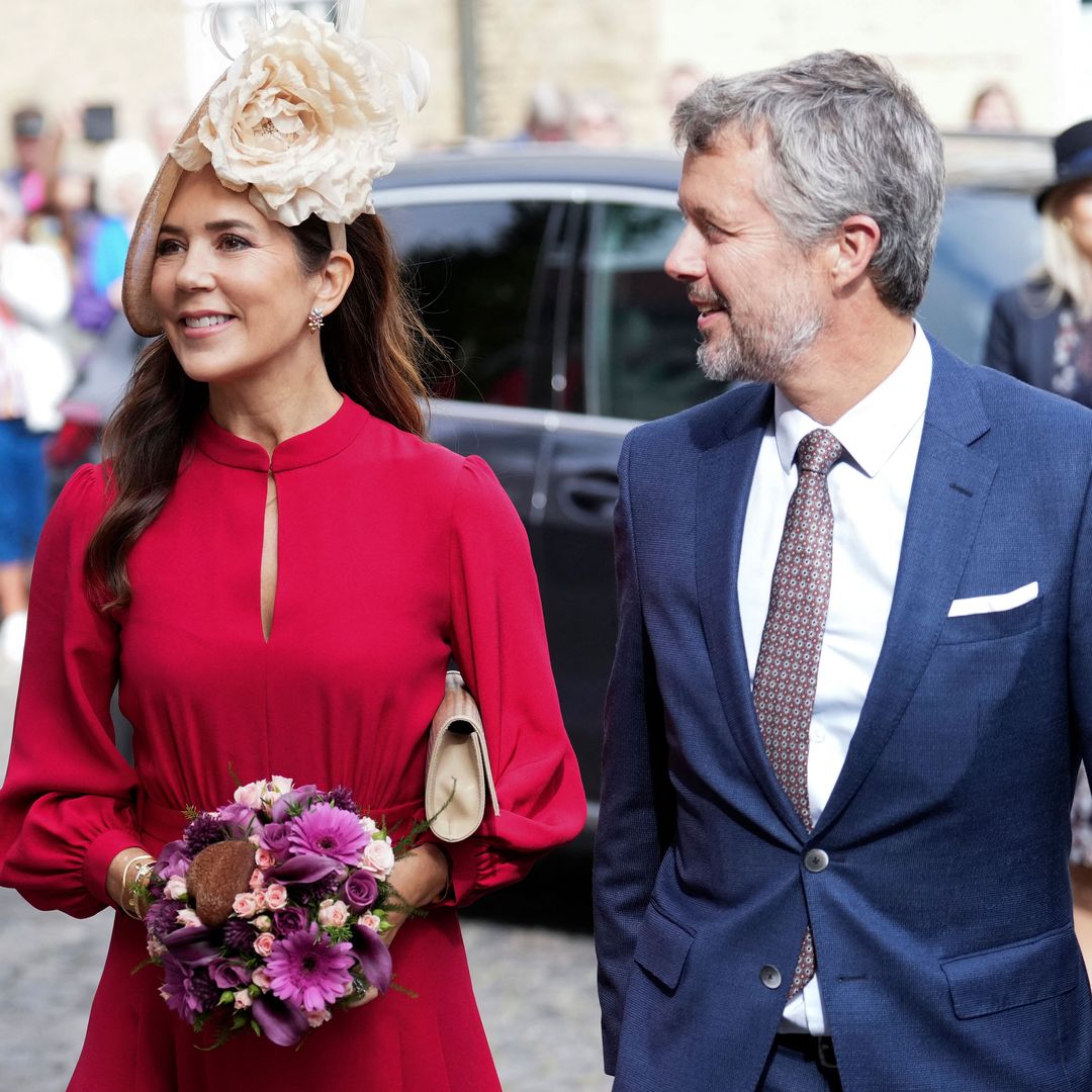 Crown Princess Mary looks beautiful in red dress as she returns to royal duties