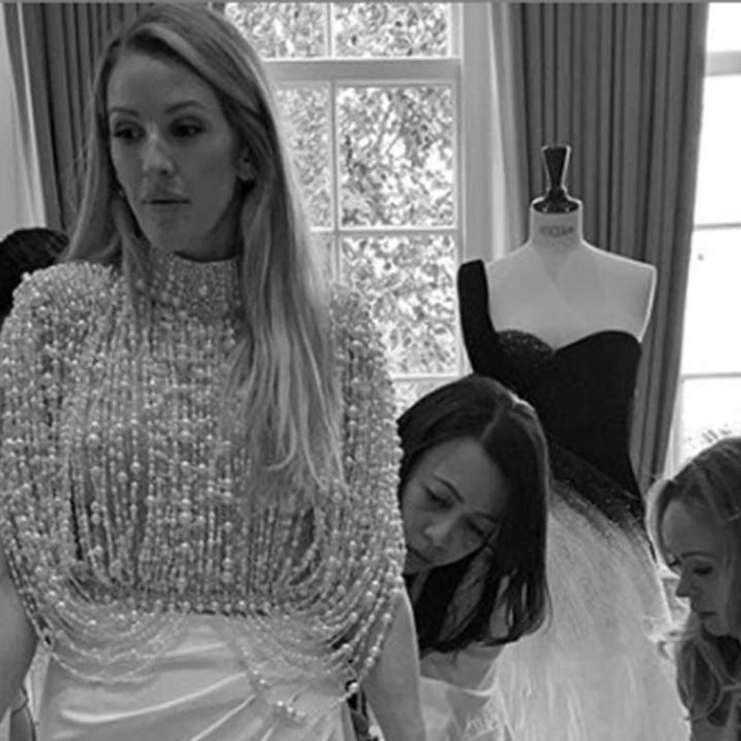Ellie Goulding shares first look at 'magnificent' Ralph & Russo wedding outfit