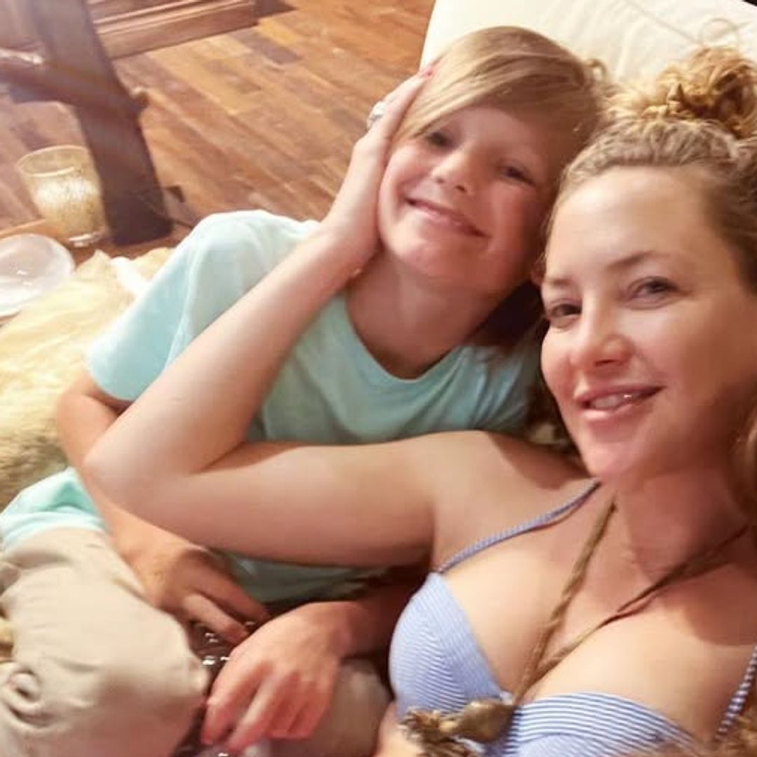 Kate Hudson's 'beautiful' son Bingham is already a heartbreaker