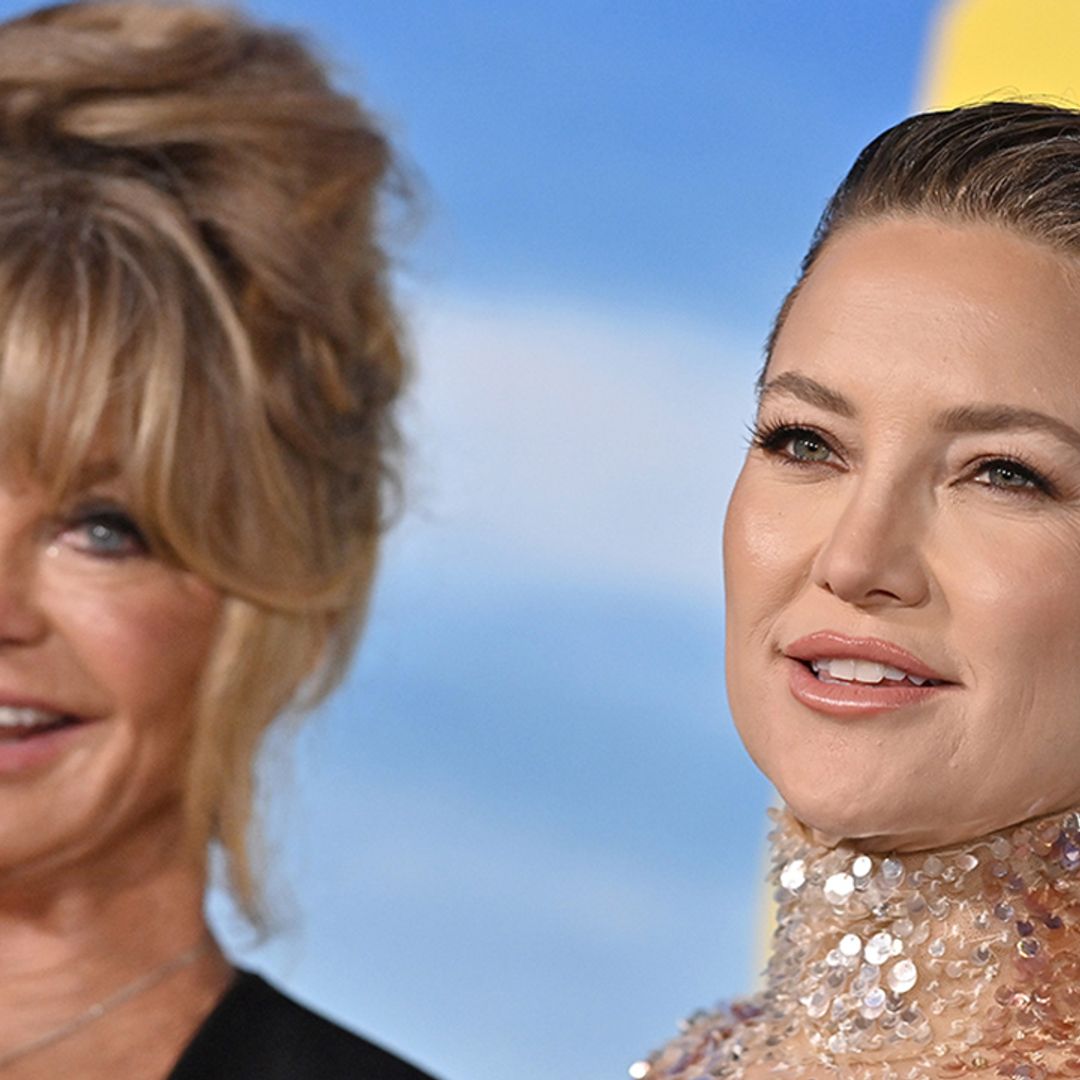Kate Hudson is Goldie Hawn’s double in sixties mini dress you need to see