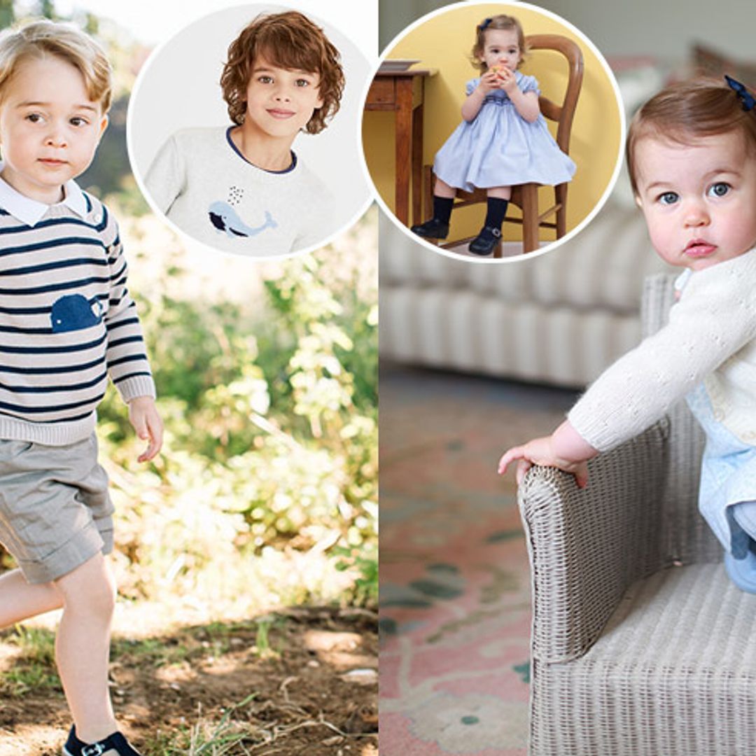See how Prince George and Princess Charlotte are inspiring childrenswear designers