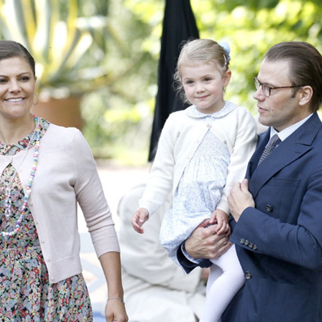 Sweden's Crown Princess Victoria says Princess Estelle 'really wants a hamster' instead of a sibling