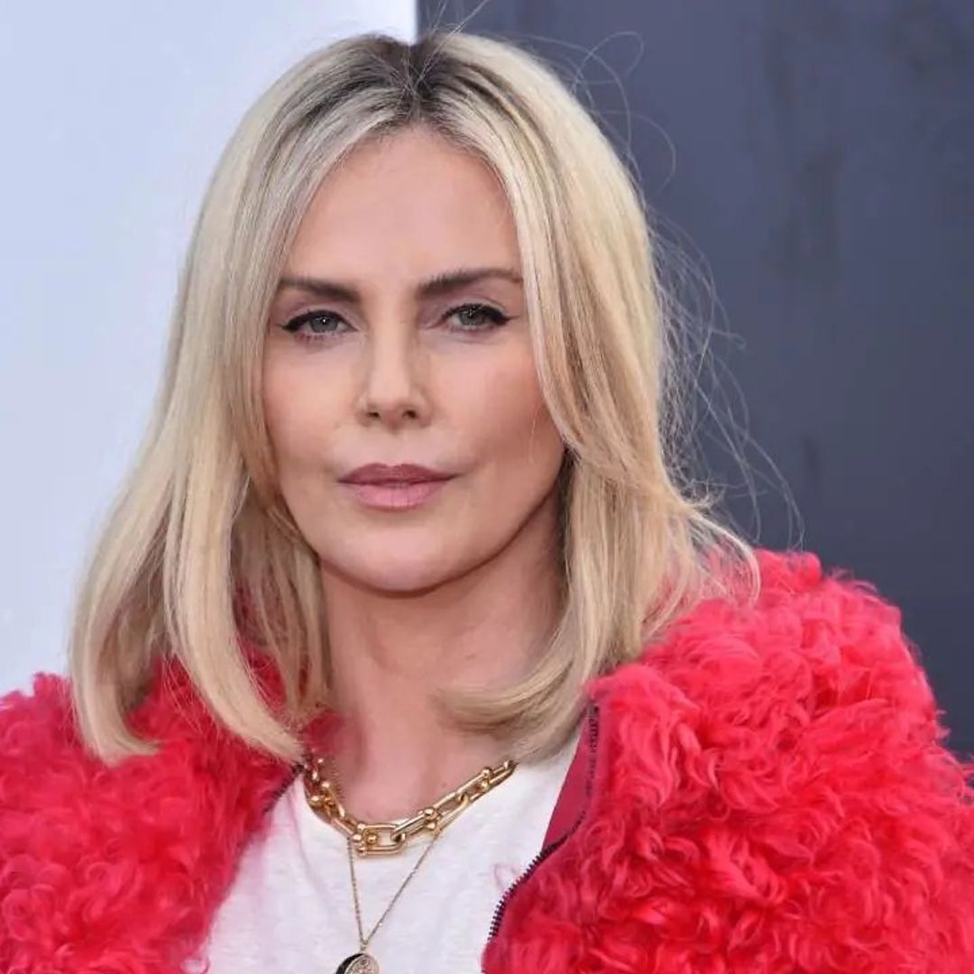 Charlize Theron stuns at Super Bowl in casual chic attire