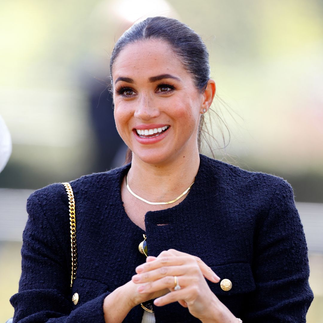 Meghan Markle beams during belated birthday celebrations with friends in Los Angeles