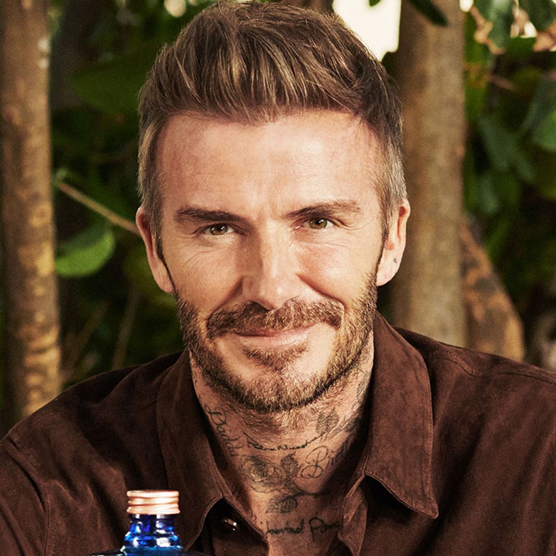David Beckham smoulders in striking new drinks campaign - and fans react
