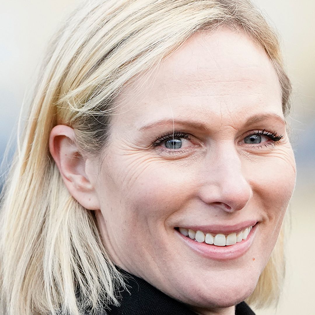 Zara Tindall has a Cinderella moment in sweeping gown with prettiest detail