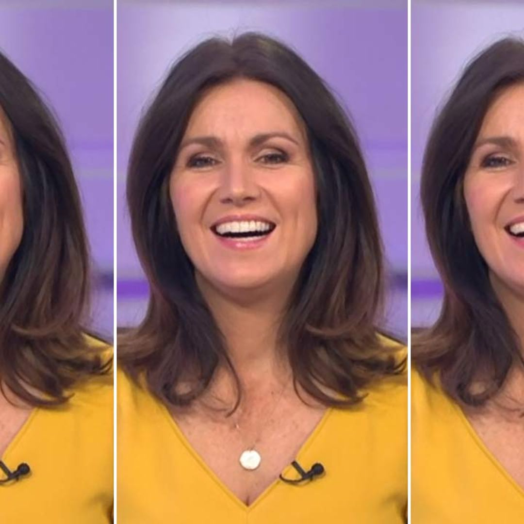 Susanna Reid channels Kate Middleton in gorgeous yellow dress – and it's on sale
