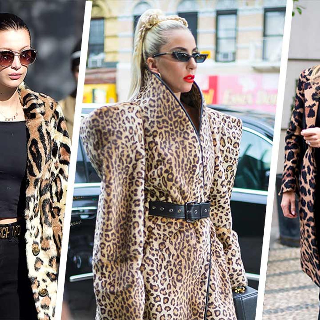 8 best leopard print coats for 2023 - inspired by Adele, Bella Hadid, Lady Gaga & MORE